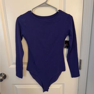 Long Sleeve Purple Bodysuit
